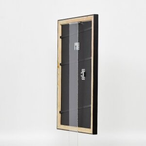 Effect Holzbilderrahmen Profil 85 Schwarz 50x75 cm Acrylglas