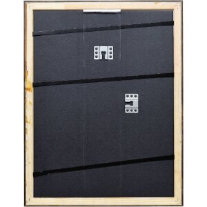 Efect cadru din lemn profil 85 negru 62x93 cm sticlă acrilică