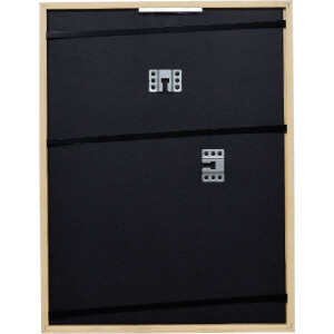 Rama foto din lemn masiv Effect Profil 2330 albă 25x60 cm cu sticlă artificială