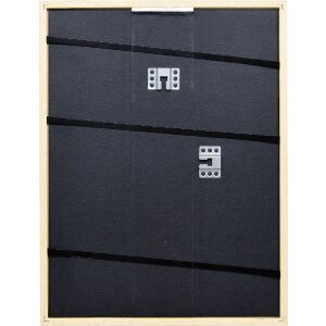 Ramă foto din lemn natură Profil Top S 20x28 cm cu sticlă artificială