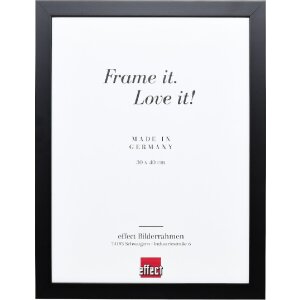 Rama foto din lemn masiv Profil Top Pro negru 21x29,7 cm...