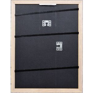 Ramă foto din lemn masiv Profil Top Pro albastră 50x75 cm cu sticlă artistică