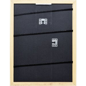 Rama foto din lemn masiv Profil Top Pro albă 14,8x21 cm cu sticlă artificială