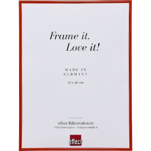 Art effect Puzzlerahmen Acrylglas rot 59 x 84 cm...