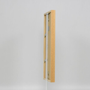 Efect cadru din lemn profil 35 stejar 13x18 cm sticlă normală + distanțier