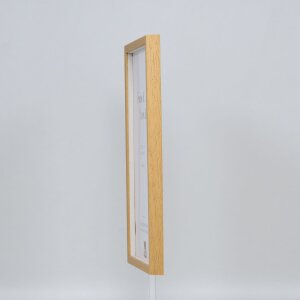 Effect Holzrahmen Profil 35 eiche 15x20 cm Normalglas Abstandshalter