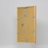 Effect Holzrahmen Profil 35 eiche 18x24 cm Normalglas Abstandshalter