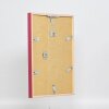 Effect Holzrahmen Profil 35 rot 50x65 cm Normalglas Abstandshalter