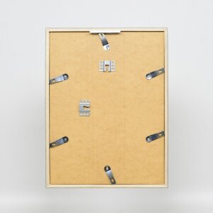 Effect Holzrahmen Profil 35 schwarz 50x65 cm Normalglas Abstandshalter