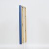 Effect Holzrahmen Profil 35 blau 50x70 cm Normalglas mit Abstandshalter