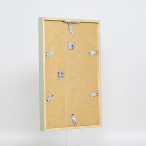 Effect Holzrahmen Profil 35 grün 50x70 cm Normalglas Abstandshalter