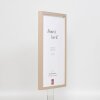 Effect Holzrahmen Profil 35 hellbraun 50x70 cm Normalglas Abstandshalter