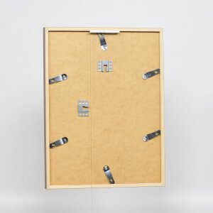 Effect Holzrahmen Profil 35 braun 10,5x14,8 cm mit Normalglas und Abstandshalter