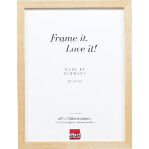 Rama foto din lemn masiv Profil 54 Kalkeiche 45x80 cm cu...