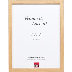 Rama foto din lemn masiv Profil 54 de fag 61x91,5 cm cu...