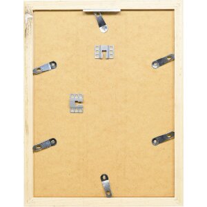 Spiegel de perete cu profil de lemn 41 – 18x27 cm