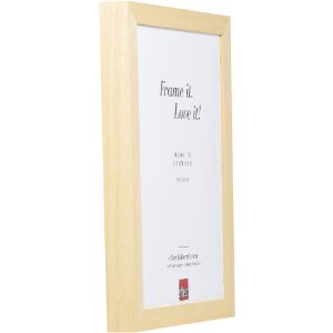 Sprijin pentru oglindă de perete Profil 55, lemn natural 21x29,7 cm