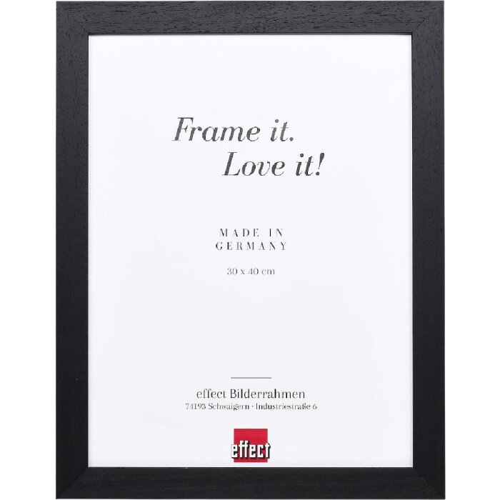 Sprijinire perete efect Profil 55 negru 24x30 cm