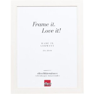 Sprijin de perete efect Profil 55 alb 30x40 cm