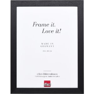 Spațiu perete efect oglindă Profil 55 negru 40x60 cm