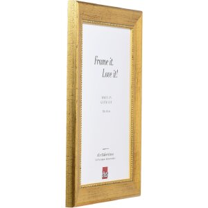 Effect Wandspiegel Holzprofil 95 gold 40x60 cm Spiegel
