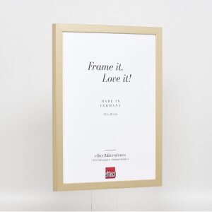 Effect Wandspiegel Holzprofil Top Cube Spiegel gold 30x40 cm