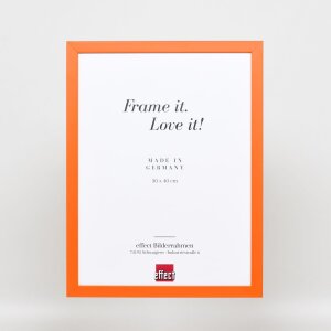 Effect Wandspiegel Holzprofil Top Cube Spiegel orange 40x50 Zentimeter