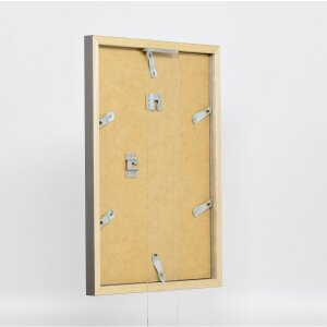 Effect Wandspiegel Holzprofil Top Cube Spiegel Platin 40x50 Zentimeter