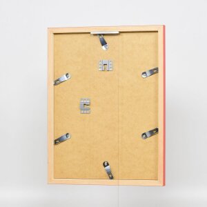 Effect Wandspiegel Holzprofil Top Cube Spiegel rot 50x70 cm