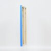 Effect Wandspiegel Holzprofil Top Cube Spiegel blau 50x70 cm