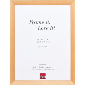 Effect Wandspiegel Holzprofil Top N birke 30x40 cm Spiegel