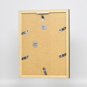 Effect Wandspiegel Holzprofil Top N schwarz 40x60 cm Spiegel