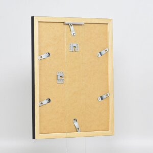 Effect Wandspiegel Holzprofil Top N schwarz 40x60 cm Spiegel