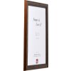 effect Holzbilderrahmen Profil 64 braun 50x65 cm mit Museumsglas Acryl
