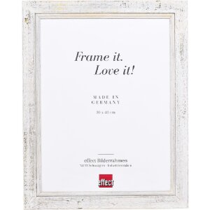 Effect Holz-Bilderrahmen 2240 weiß 40x40 cm...