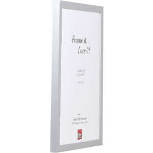 Efect cadru din lemn Top Cube 13x18 cm argint sticlă acrilică calitate muzeu