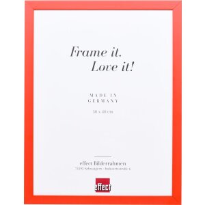 Effect Holzrahmen Top Cube 25x80 cm rot Acrylglas...