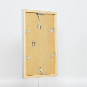 Effect Holzrahmen Top Cube 30x45 cm silber Acrylglas Museumsqualität