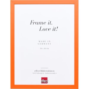 Effect Holzrahmen Top Cube 60x90 cm orange Acrylglas...