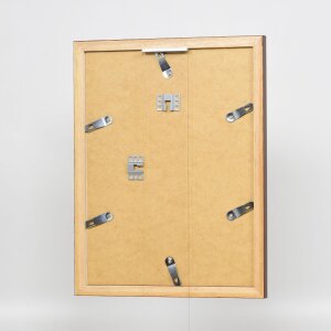 Efect cadru din lemn Top N lemn de trandafir 10x10 cm sticlă acrilică calitate muzeu