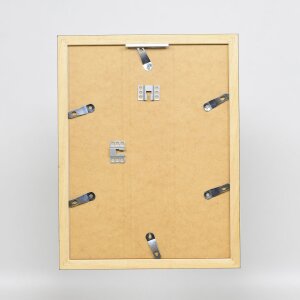 Efect cadru din lemn Top N negru 20x20 cm sticlă acrilică calitate muzeu