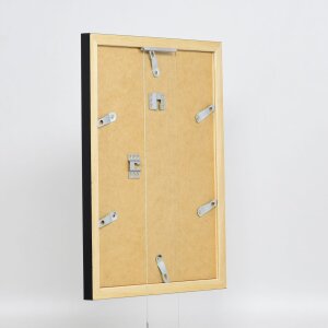 Efect cadru din lemn Top N negru 25x30 cm sticlă acrilică calitate muzeu