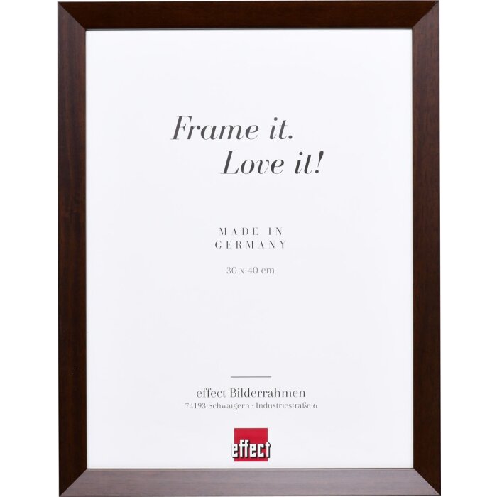 Efect cadru din lemn Top N lemn de trandafir 42x59.4 cm sticlă acrilică calitate muzeu