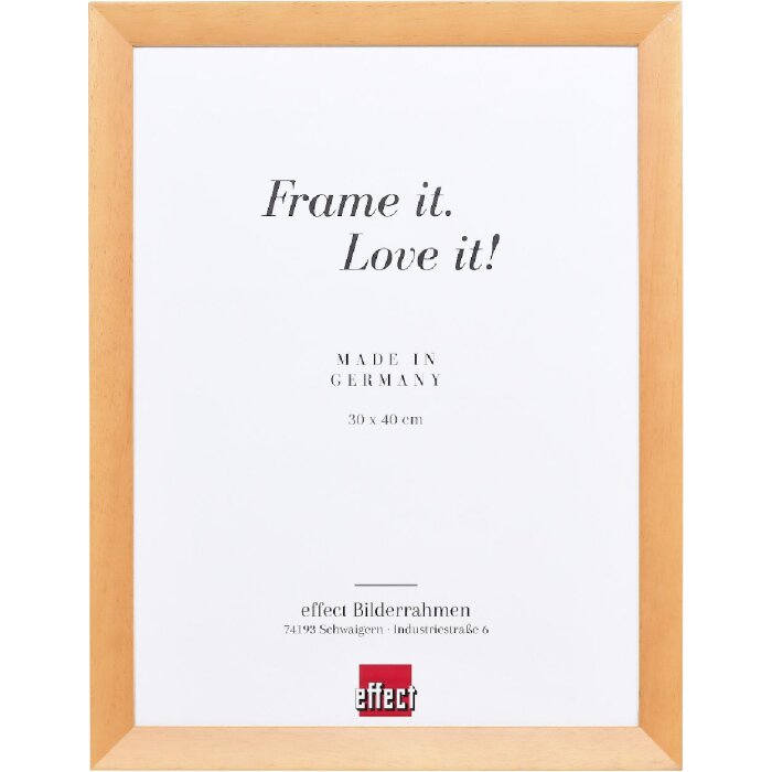 Rama foto Effect Top N birke 42x59 cm, cu acrilic muzeal