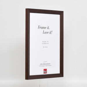 Efect cadru din lemn Top N lemn de trandafir 62x93 cm sticlă acrilică calitate muzeu