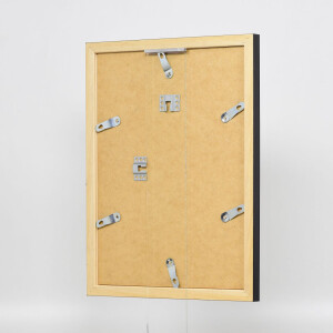 Efect cadru din lemn Top N negru 14.8x21 cm sticlă acrilică calitate muzeu