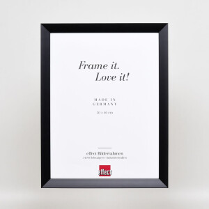 Efect cadru din lemn Top N negru 14.8x21 cm sticlă acrilică calitate muzeu