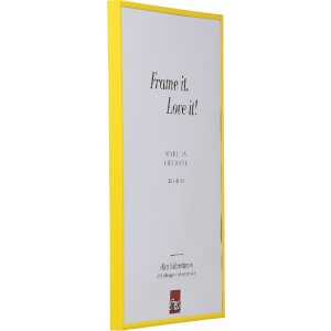 Effect Kunststoffrahmen Art gelb 24x30 cm Museumsglas