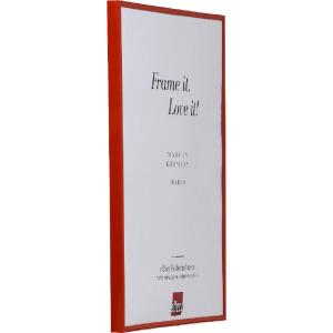 Effect Kunststoffrahmen Art rot 25x30 cm Museumsglas