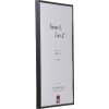 Effect Kunststoffrahmen Art anthrazit 45x80 cm Museumsglas